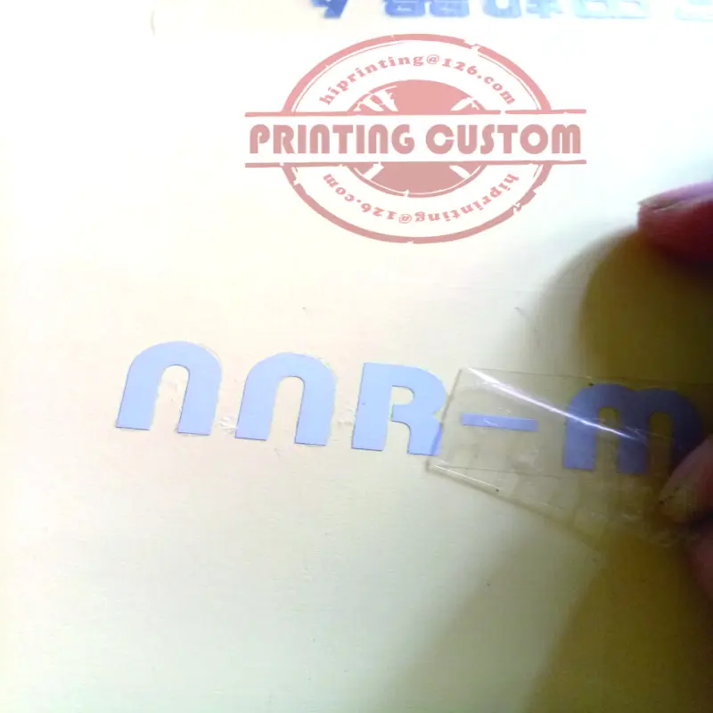 2x2 дюймов белые виниловые печатные наклейки на заказ/наклейка с надсечкой