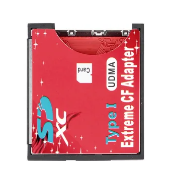 

Single Slot Extreme For Micro SD/SDXC TF To Compact Flash CF Type I Memory Card Reader Writer Adapter