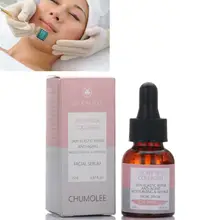 Chumolee seis peptides soro 25ml anti-envelhecimento rugas essência clareamento endurecimento hidratante cuidados com a pele soro facial