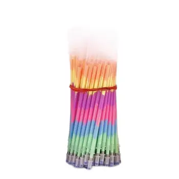 

12pcs Rainbow Multicolored Highlighter Core Student Graffiti Multi-Color Fluorescent Fill