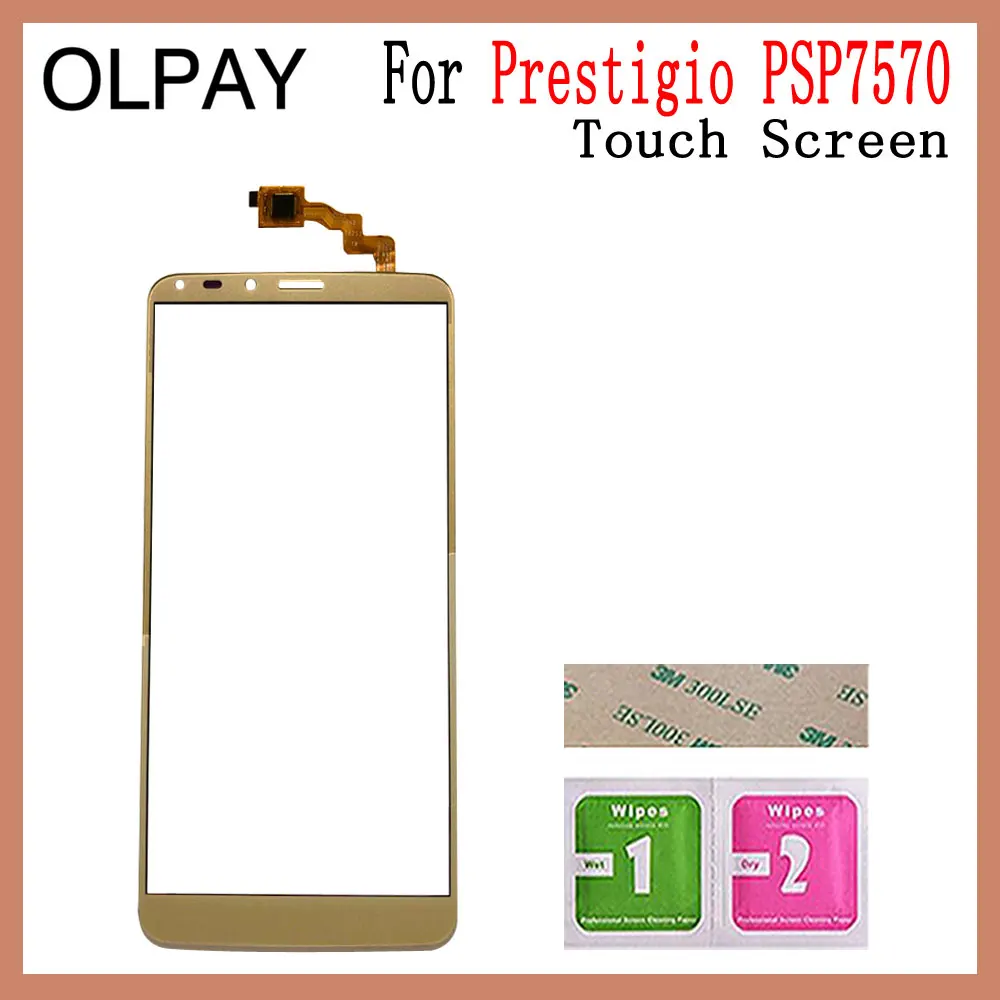 5,7 дюймов для Prestigio Grace P7 LTE PSP7570DUO PSP7570 DUO сенсорный экран дигитайзер Панель переднее стекло объектив сенсор ремонт