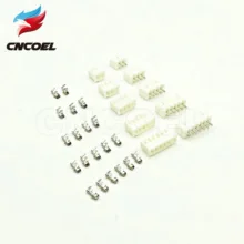 JST XH2.54 провод разъем XH 2,54 мм 180 угловой контактный проводник+ Корпус+ терминал для PCB автомобиля 2/3/4/5/6/7/8/9/10/11/12-Pin