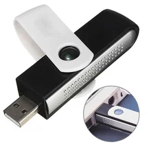 Портативный поворотный мини-ионизатор воздуха с USB для офиса, дома и автомобиля Портативный поворотный мини-ионизатор воздуха с USB для офиса, дома и автомобиля