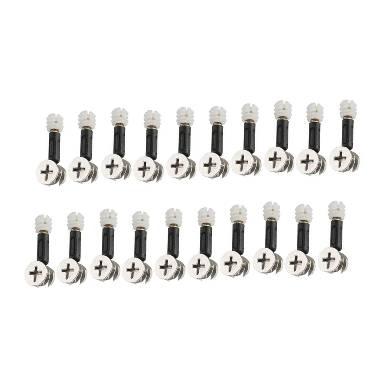 JFBL Hot 20x Furniture Side Connecting OD Eccentric Wheel Cam Fitting Dowel Pre-Inserted Nut | Обустройство дома