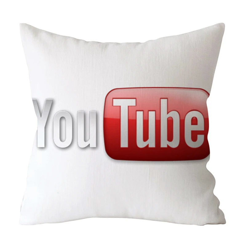 Новое приложение бренд Facebook Youtube Чехлы для подушек домашний декор Snapchat Instagram подушки Свадебные Рождественские украшения наволочки - Цвет: F