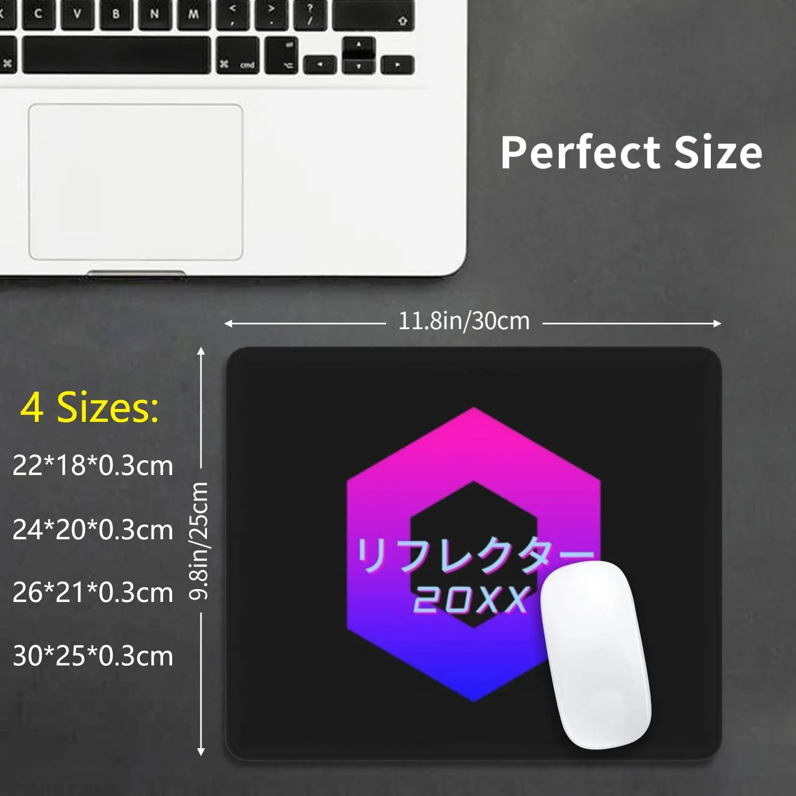 Riflettore-Tappetino Per Mouse Neon 1413 Vaporwave Super Smash Bros Smash Melee 20Xx Estetica Super