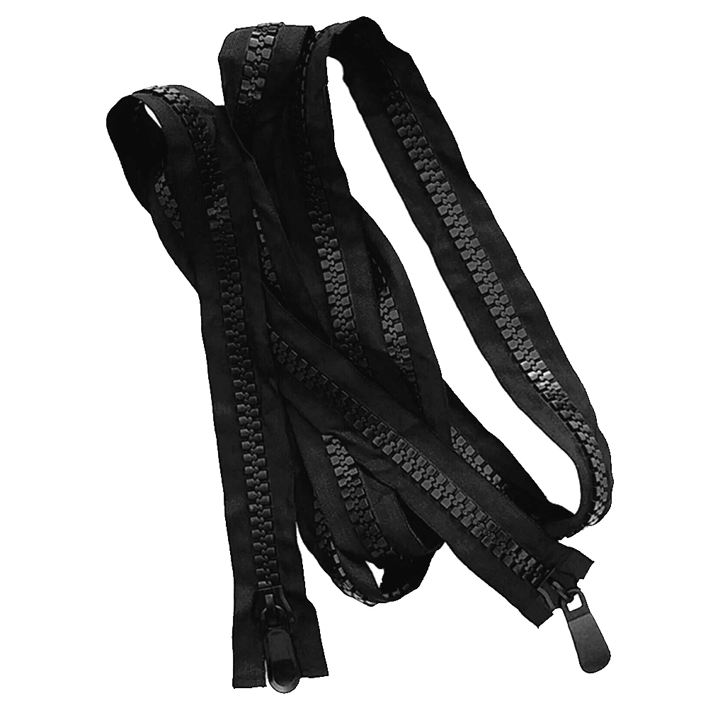 Heavy Duty 20 Marine Boat Top Zippers Double Pull Slide for Outdoor