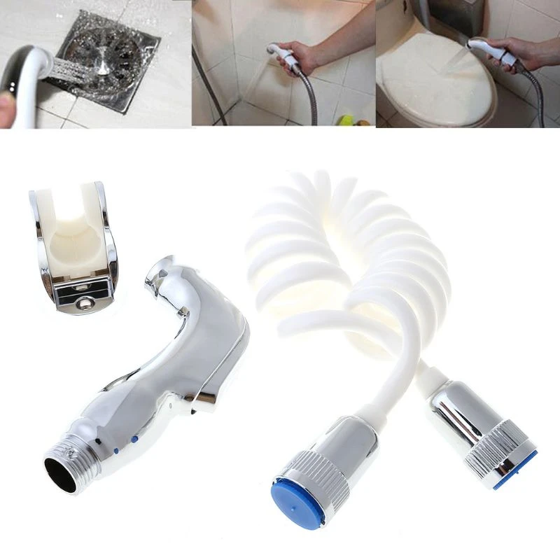 Handheld Bidet Spray Shower Enema Douche Nozzle Wash Cleaner Bidets
