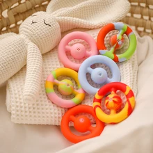 

Baby Teether Silicone bracelet 1PC BPA Free Accessories Silicone Teething Toy Food Grade Baby Teethers Safe harmless toys