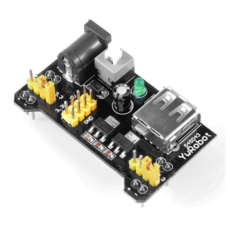 5 упак./лот MB-102 макет 3,3 V/5 V Питание модуль пайки для платы Arduino DIY Kit