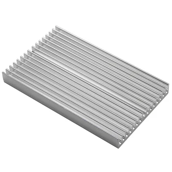 

100*60*10mm Aluminium Cooling Heat Spreader Chip PCB Heat Spreader For Power Transistor PC Computer LED PCB Oxidized Non-Oxidize