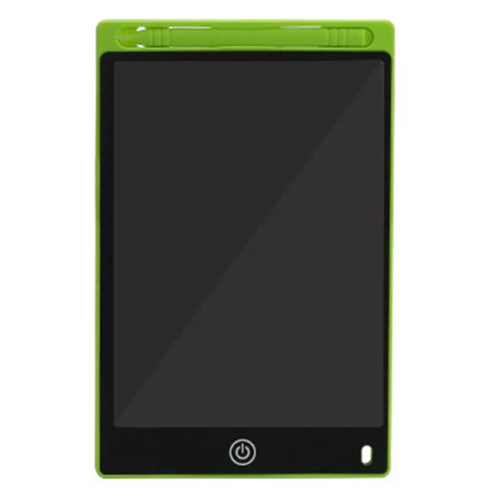 12 inch Green 12/8.5" Digital Writing Tablet LCD Screen Electronic Handwriting Pad Drawing Tablet Children Writing Graphics Board dropshipping - Цвет: 12 inch Green