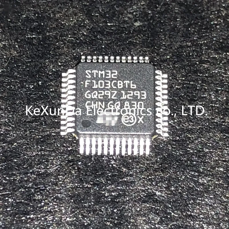 50 шт./лот STM32F103CBT6 STM32F103 QFP 48 ARM IC 100% оригинал новинка бесплатная