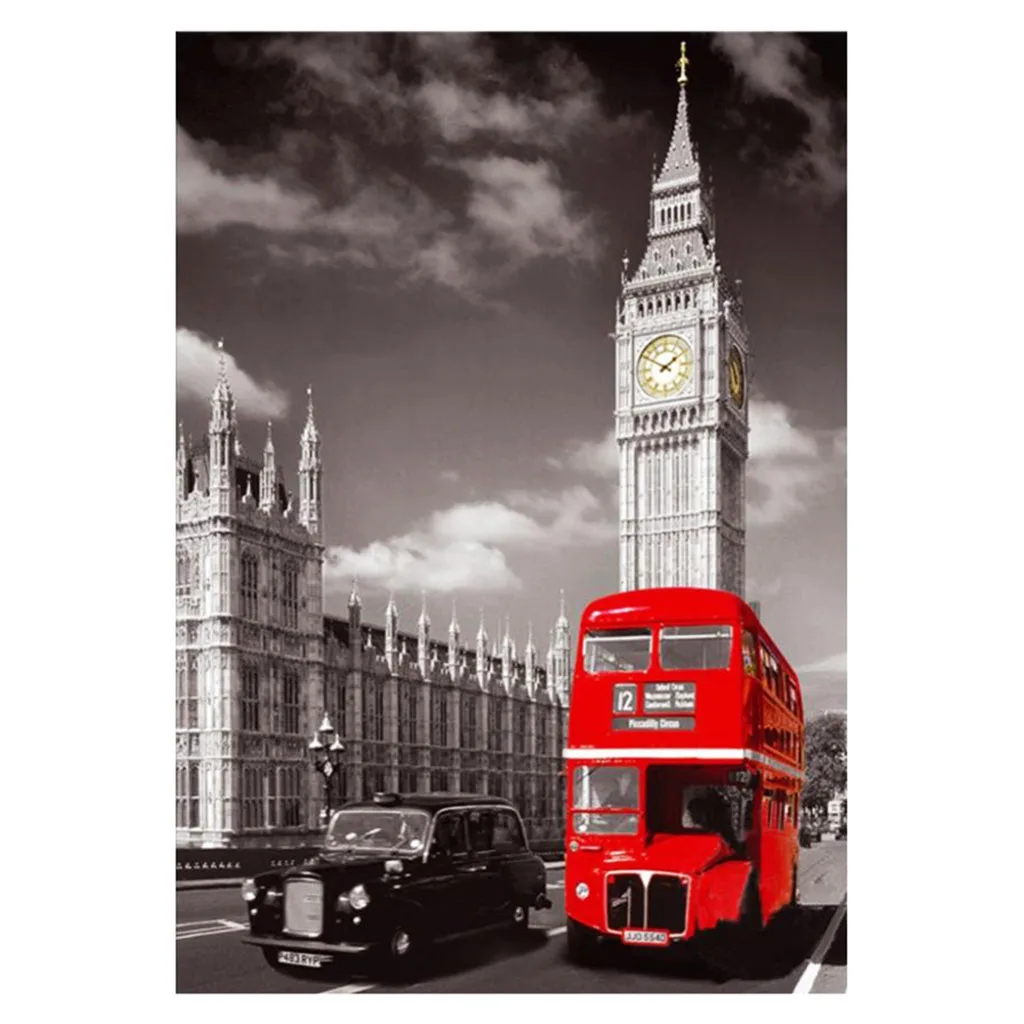 

NAIYUE 5D DIY Diamond Painting Scenic street Full Square Diamond Embroidery Cross Stitch Kit for Adults City Landscape Art Decor