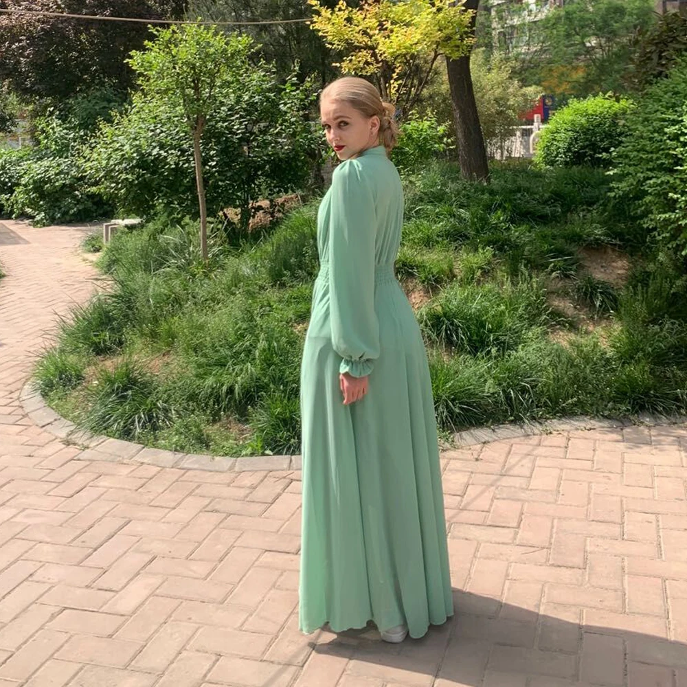 Eid Mubarak Дубай Кафтан Abaya Турция хиджаб шифон Рамадан мусульманский кафтан платье