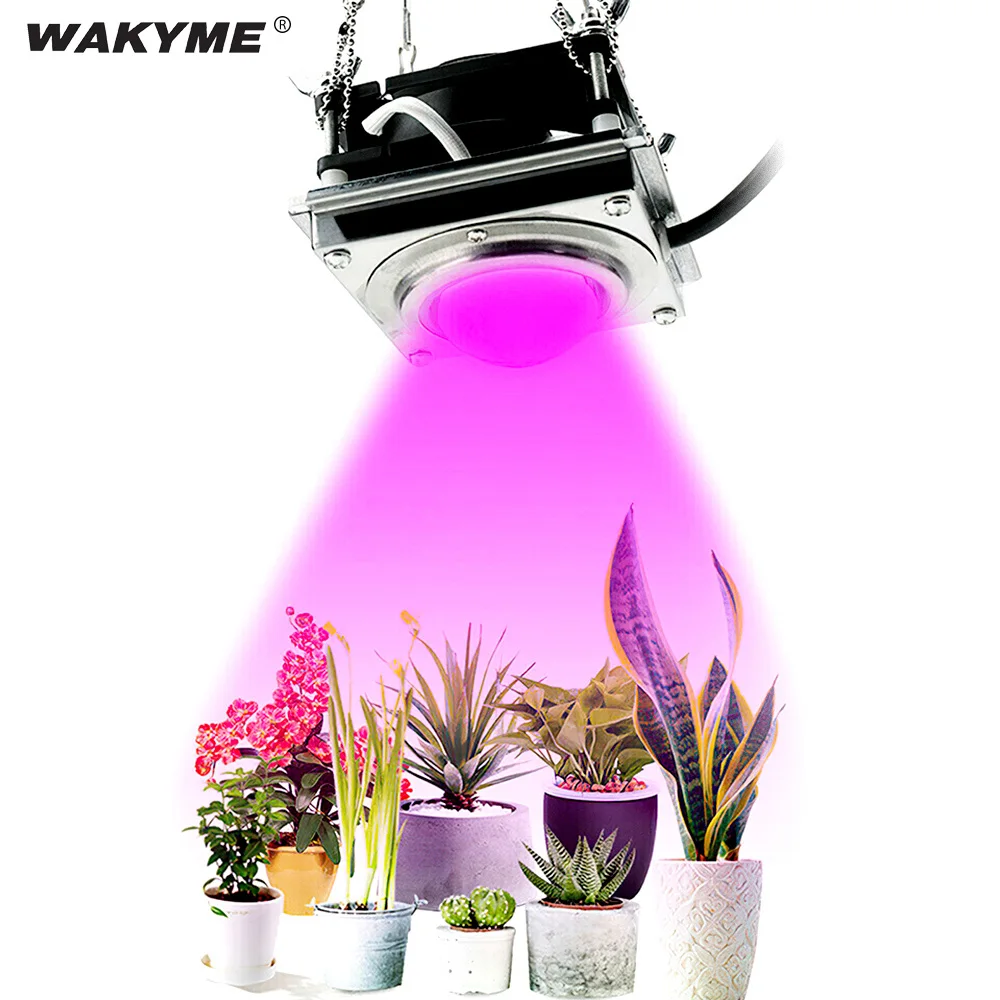 WAKYME 60 Вт растительный светильник светодиодный фитолампа полный спектр фитоамп