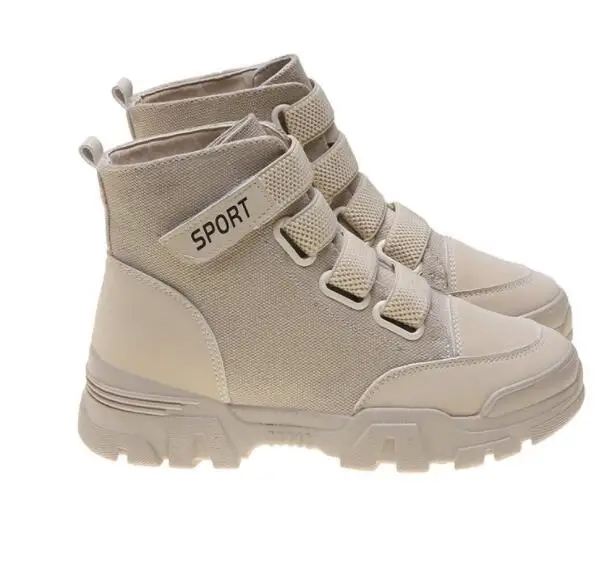

Autumn Winter Women Ankle Boots New Fashion Woman Snow Boots for Girls Ladies Work Shoes High Top Sneakers