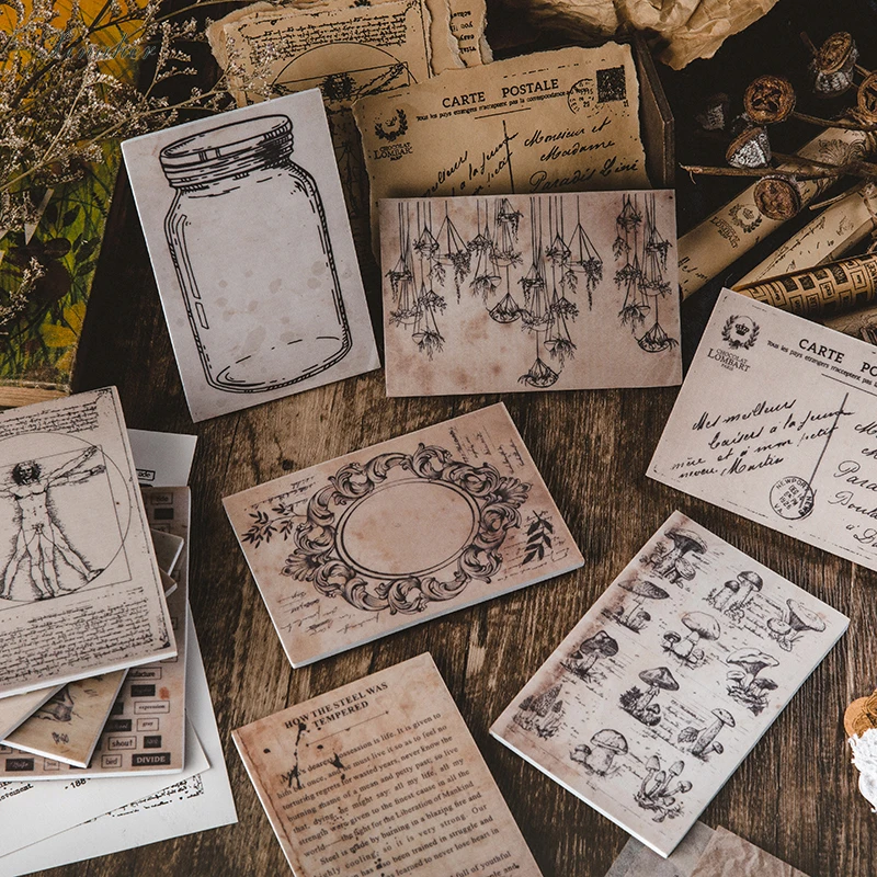 Винтажная антикварная открытка с цветочным декором клеймо губка Резиновые Марки