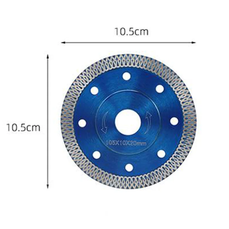 

Tile Diamond Saw Cutter Ceramic Tool For Porcelain Parts Power Stone Workshop 105/115/125mm Blue Saw blade Supply