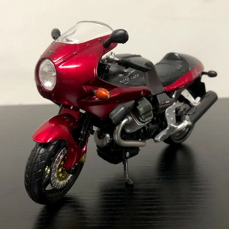 NEWRAY 1/12 масштабная модель мотоцикла, игрушки MOTO GUZZl литая металлическая модель мотоцикла Игрушка для коллекции/подарка/украшения/детей