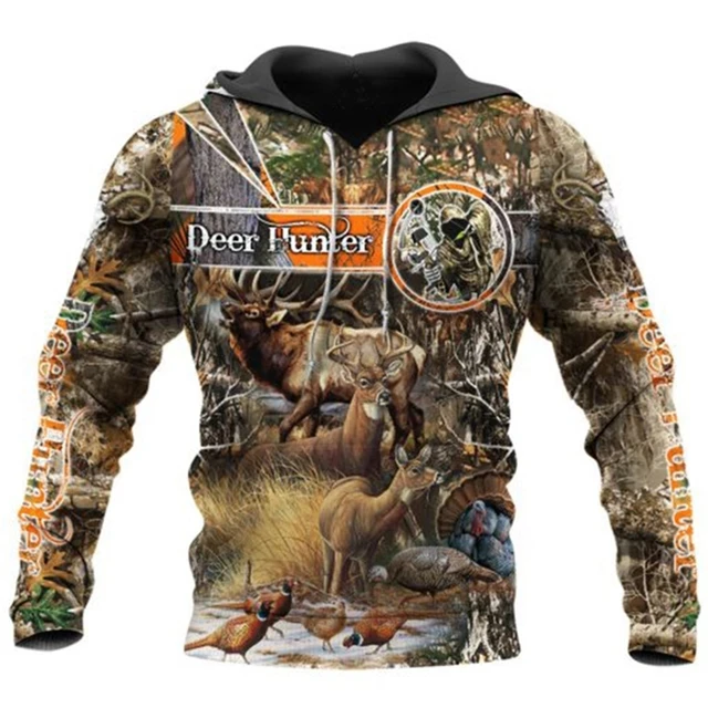 Boar Rhinoceros Dog Hunting Rabbit 3D Print Men Hooded Hoodies Hunting Hunter Women Sweatshirts Casual Hip Hop Shirt Clothing 02 AA3