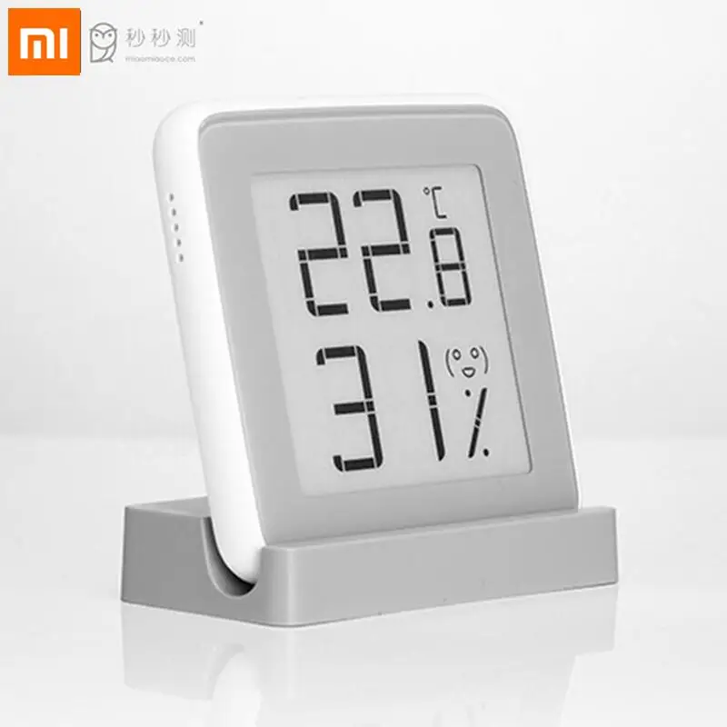 Умный или базовый цифровой измеритель влажности Xiaomi MiaoMiaoCe E-Link ink с Bluetooth и