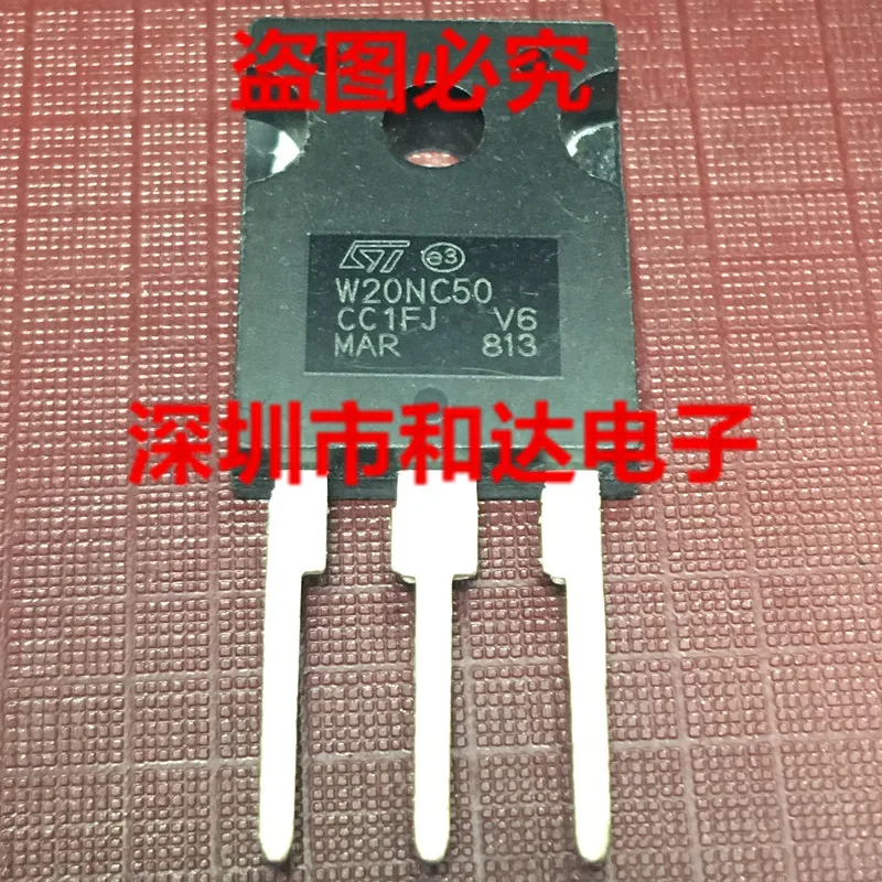 5 шт. W20NC50 STW20NC50-247 500V 20A