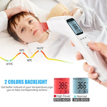

Infrared Forehead Thermometer Advance Sensor Technology Instant Read Thermometer Non-Contact Temperature Measurement Meter NEW