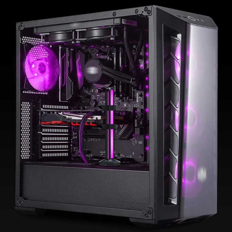 Graphics Card Holder Jack Bracket Support Stand Desktop PC Computer Case 5V 3Pin ARGB Video Card GPU Water Cooling Kit