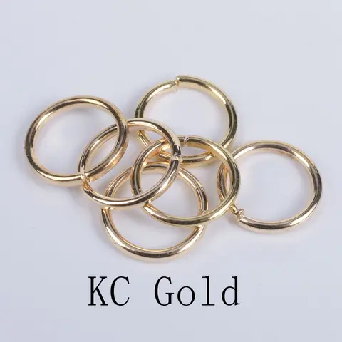 Single Loop Open Jump Rings Diy Handmade Accessories Split Rings Connectors For Jewelry Making Supplies