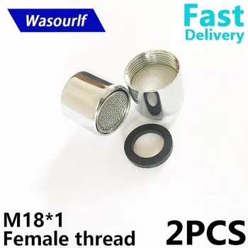 WASOURLF 2 PCS M18ก๊อกน้ำหญิงด้ายแตะน้ำเปลือกทองเหลืองอ่างล้างหน้าครัวห้องน้ำ Bath Part 1