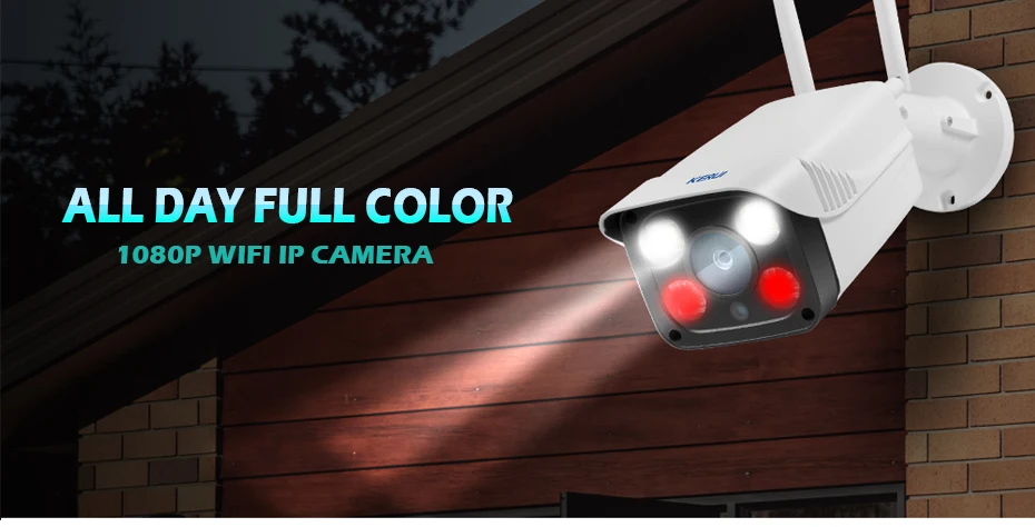 KERUI смарт-камера с Wi-Fi IP CCTV Беспроводная P2P камера безопасности Открытый IP66 водонепроницаемый SD карта хранения Ночной монитор для зрения