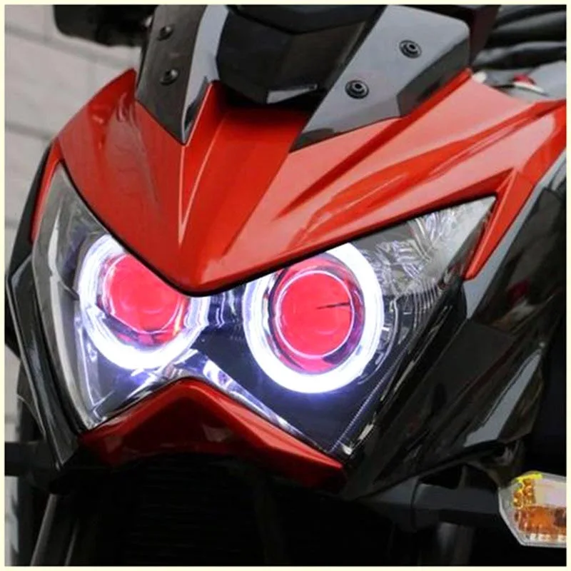 Передняя фара в сборе для Kawasaki Z800 Z250 HID Halo Eye проектор Z 800 250 2013 2016 аксессуары