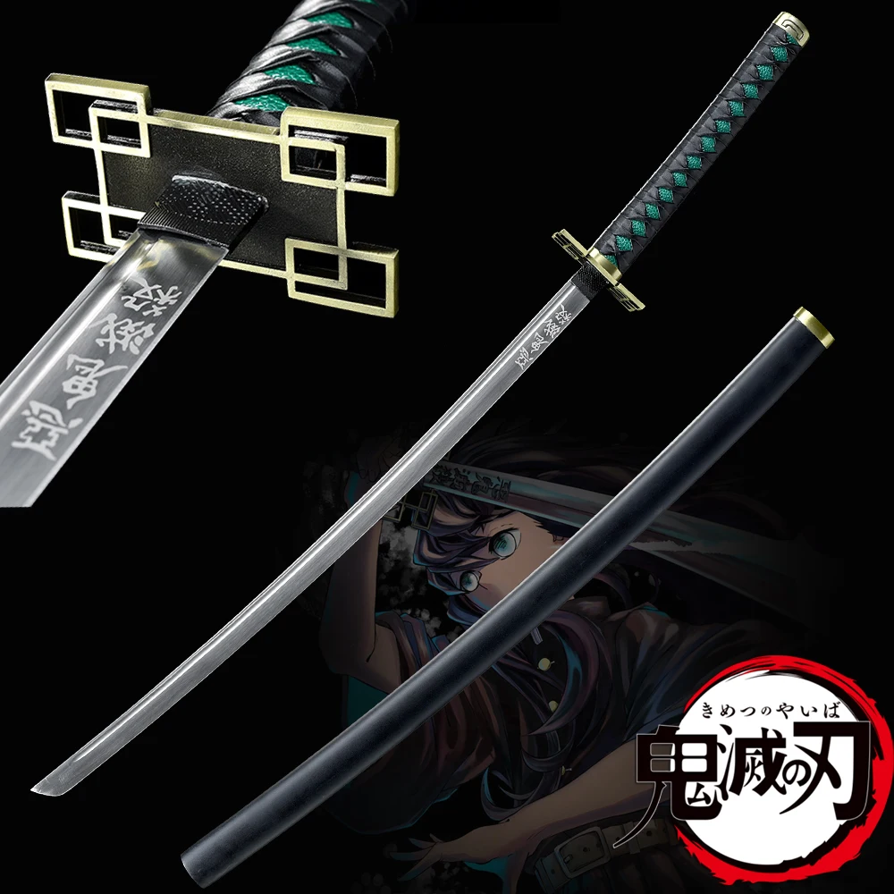 Аниме Demon Slayer: Kimetsu No Yaiba Tokitou Muichirou оружие косплей реквизит Бесплатная доставка
