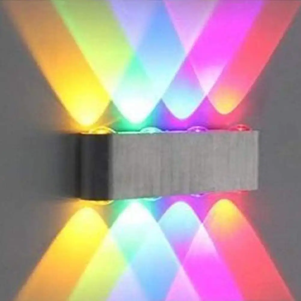 

HobbyLane LED Aluminum Alloy Rectangular Wall Lamp Decoration Bedroom Living Room Wall Lamp Color Atmosphere Light