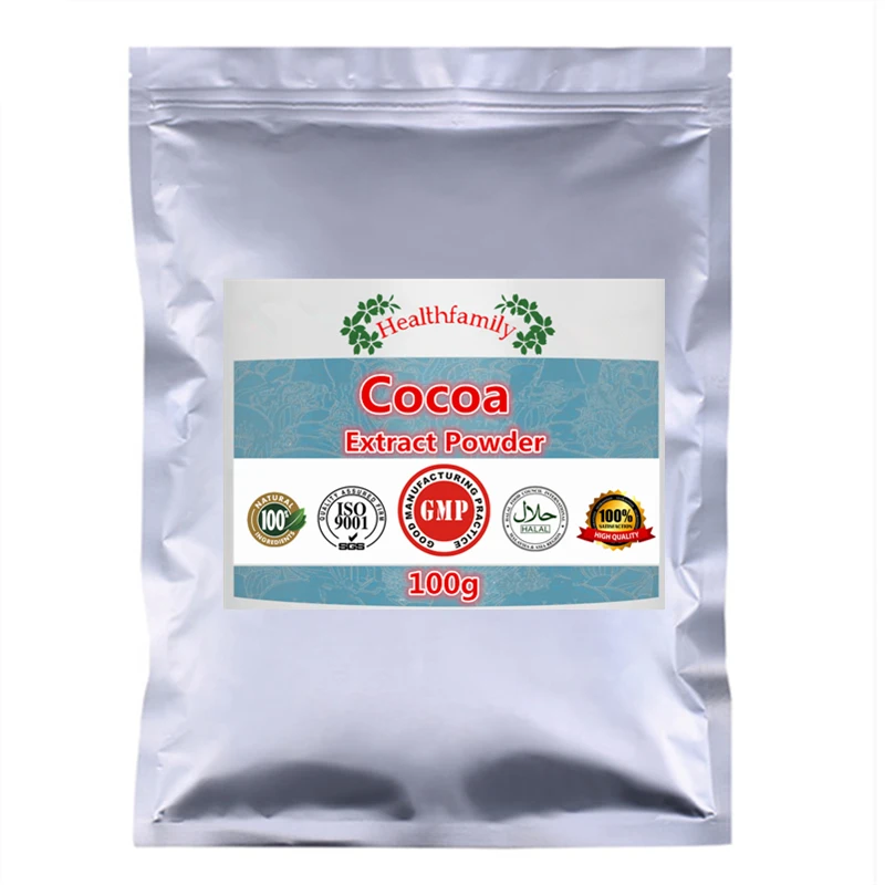 100% Natural Cocoa Extract Powder Organic Theobromine 3-7-dimethyl Xanthine - Diuretic Stimulant and Relax | Красота и здоровье