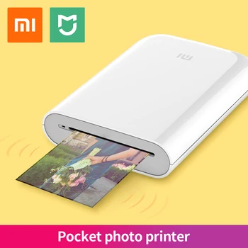 

Xiaomi Mijia Ar Printer 300Dpi Portable Photo Mini Pocket With Diy Share 500Mah Photo Printer Pocket Printer Work with Mijia App