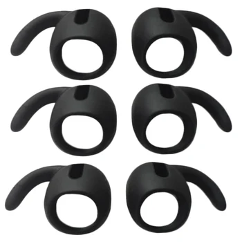 

3Pair Ear Pads for Wireless Bluetooth for Pro3 Earphones Silicone Ear Caps Earphone Case Earpads Eartips