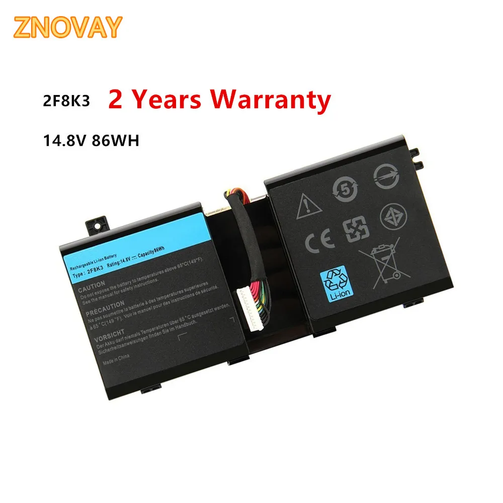 2F8K3 Аккумулятор для ноутбука Dell Alienware 17 17X 18 18X M18X M17X ALW18D-1788 0KJ2PX 14 8 V 86Wh | Компьютеры и