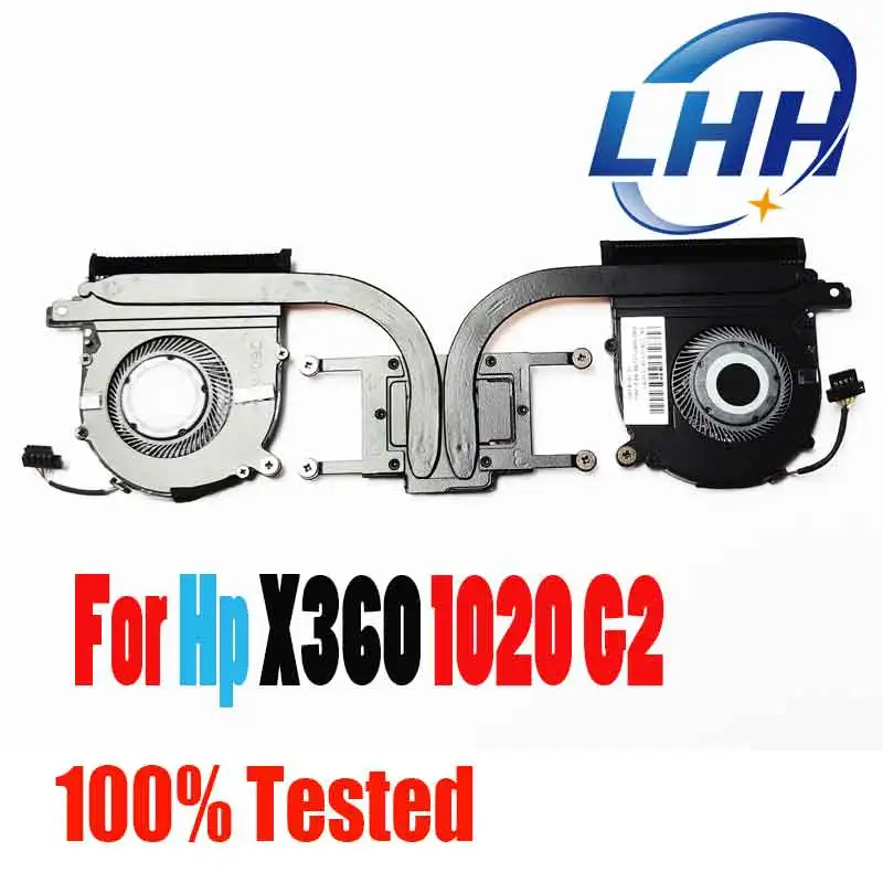 

Оригинальный тепловой вентилятор для HP Elicebook X360 1020 G2, охлаждающий вентилятор для процессора и радиатор ND55C29-16K22