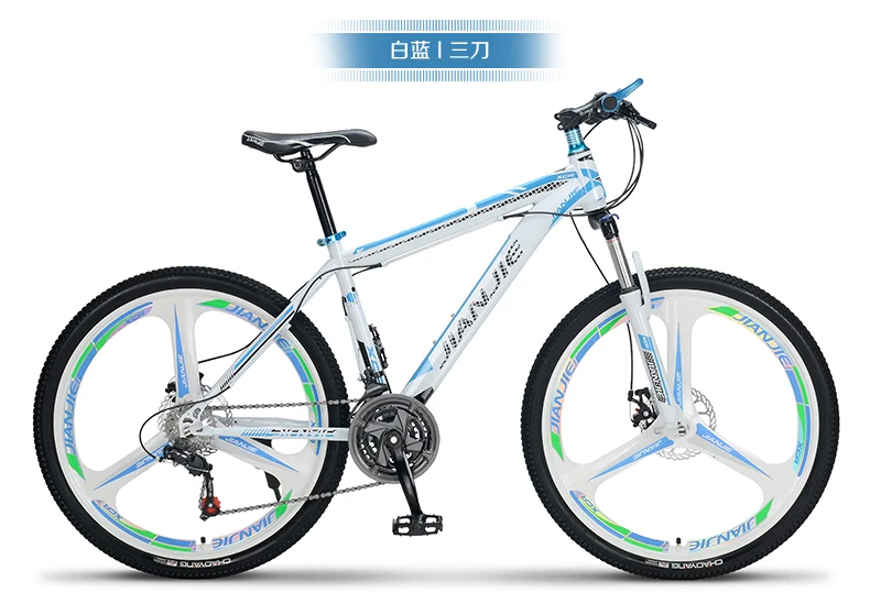 Top New Brand Carbon Steel Frame Mountain Bike 27/30 Speed Dual Disc Brake 26 inch Blade Wheel Bicycle Outdoor Sports Bicicleta 18