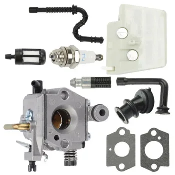 

Chainsaw Engine Carburetor Carb Air Fuel Filter Line Kit For Stihl 024 026 MS240