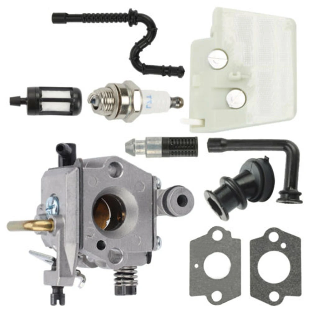 For Stihl 024 026 MS240 MS260 Air Fuel Filter Line Carburetor Kit Chainsaw Parts