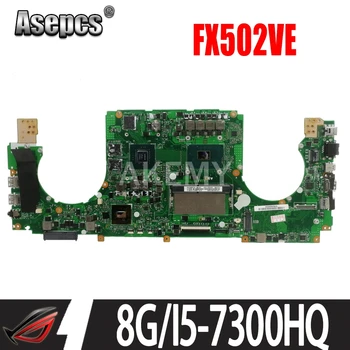 شراء90NB0F10-R01200 اللوحة الأم لجهاز Asus FX502VE FX502VD FX502V اللوحة الرئيسية للكمبيوتر المحمول 8GB-RAM I5-7300HQ GTX1050TI (V4G)