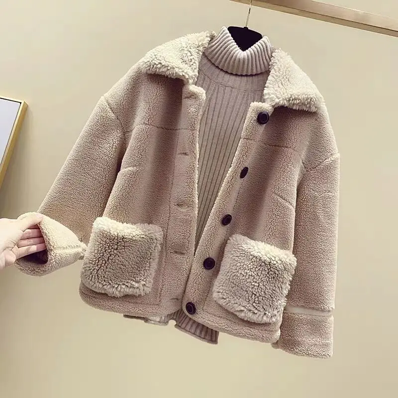 vintage lamb fur coat