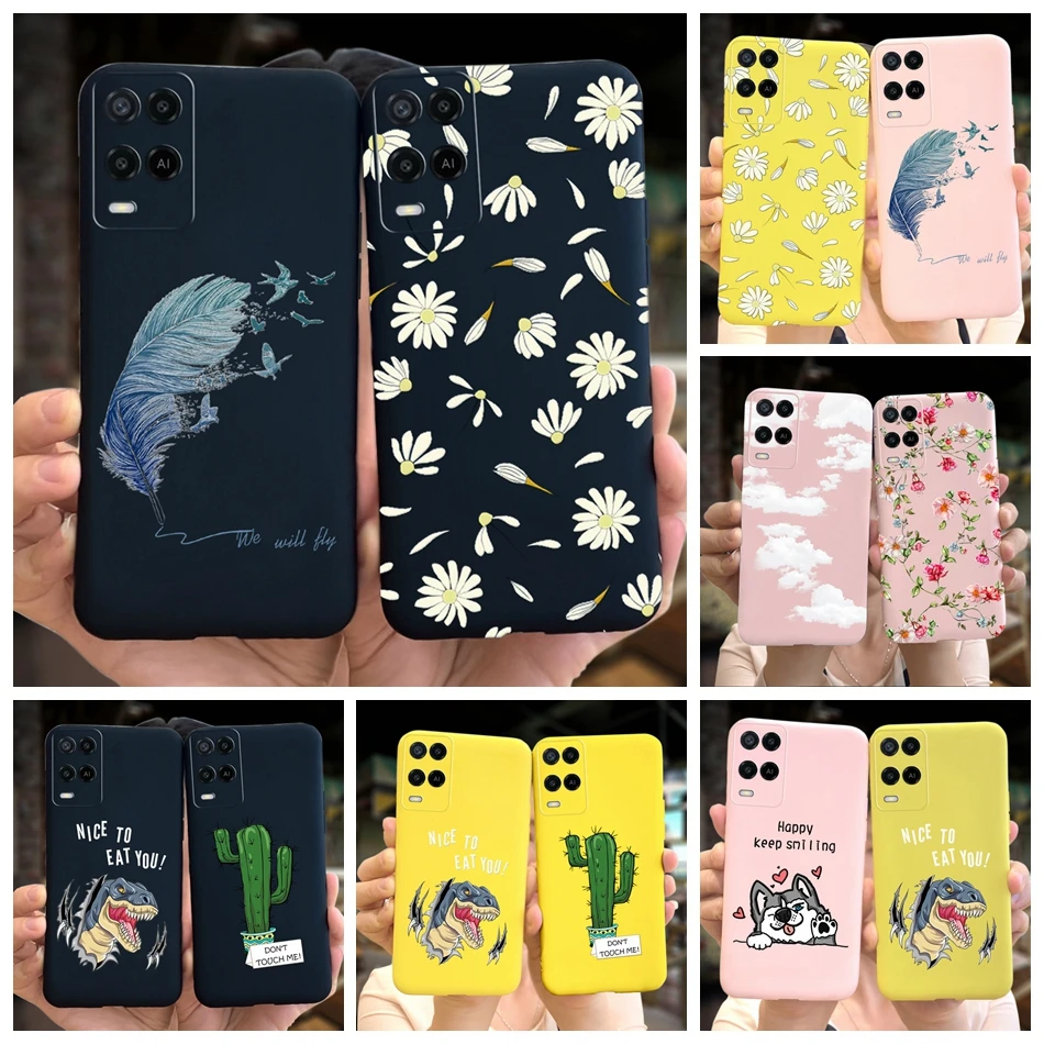 Per Oppo A54 Custodia Oppo A54 5G Cph2195 Custodia In Silicone Per Telefono Oppo A54 Cph2239 2021 A 54 5G Oppo A54 Tpu Borse Per Paraurti