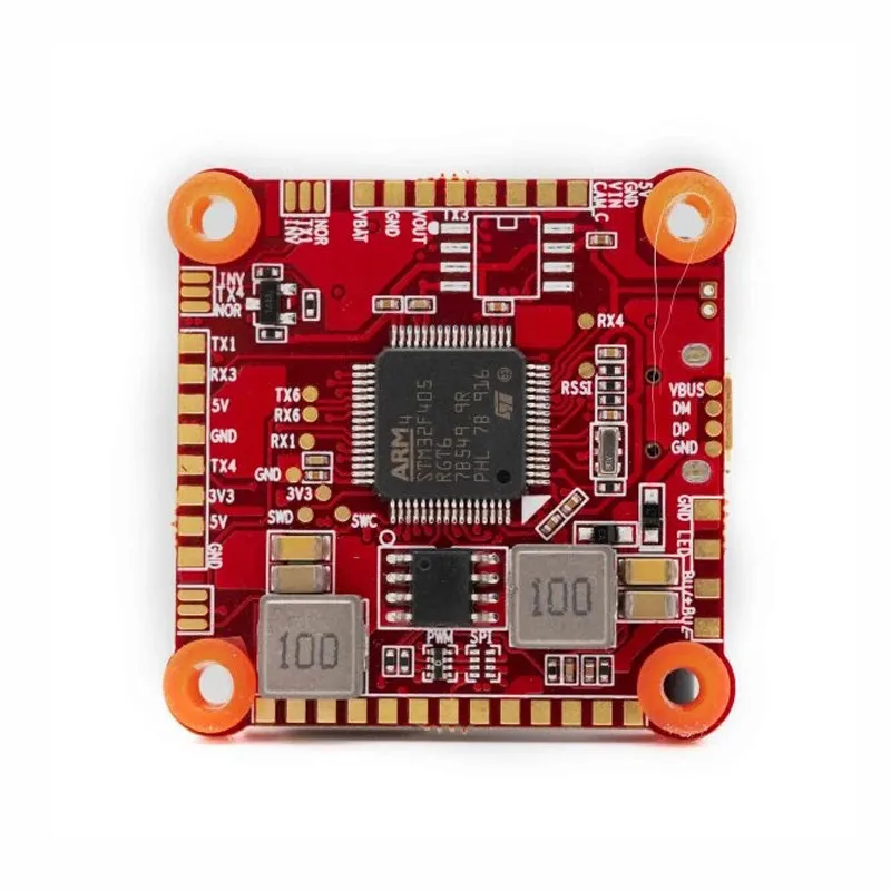 Высокое качество FlightOne крикет Revolt OSD Lite 30,5x30,5 мм F405 Контроллер полета для радиоуправляемого дрона FPV гоночный Квадрокоптер Запасная часть