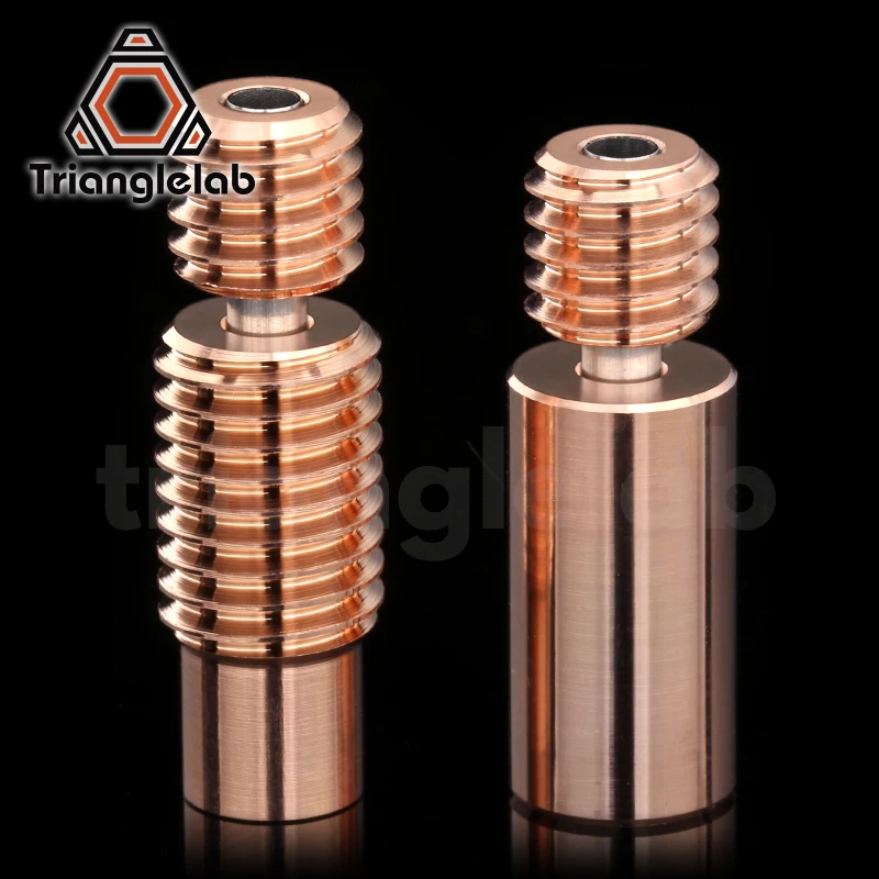 Quebra de Calor Bimetálica Trianglelab Bi-metal para v6 Hotend Bloco de Aquecedor para Prusa i3 Mk3 Quebra 1.75 mm Filamento Liso - Imagem 3