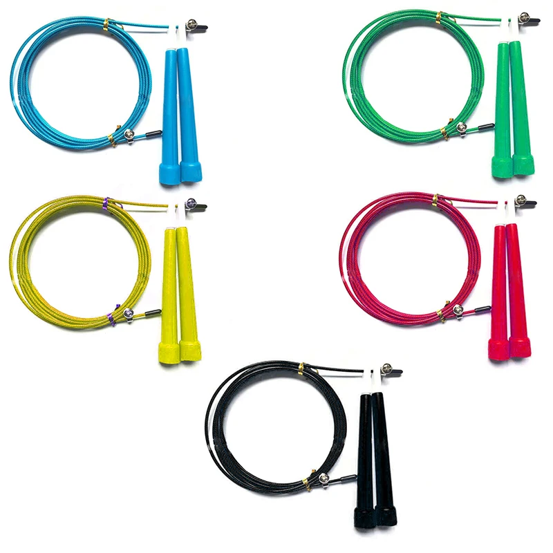 

Jump Skipping Steel Wire Jumping With Adjustable Fast Speed Handle For Boxing Gym Fitness Training