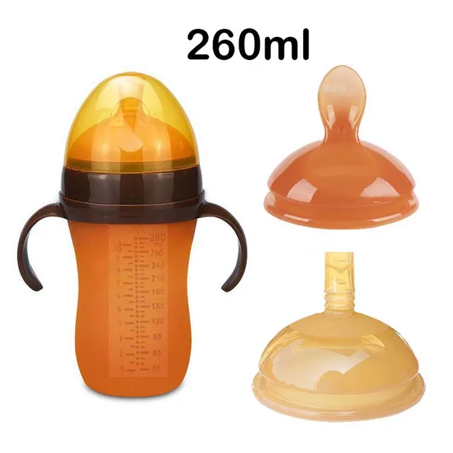 3 Use Baby Silicone Bottle Milk Quality Safe Health Pacifier Infant